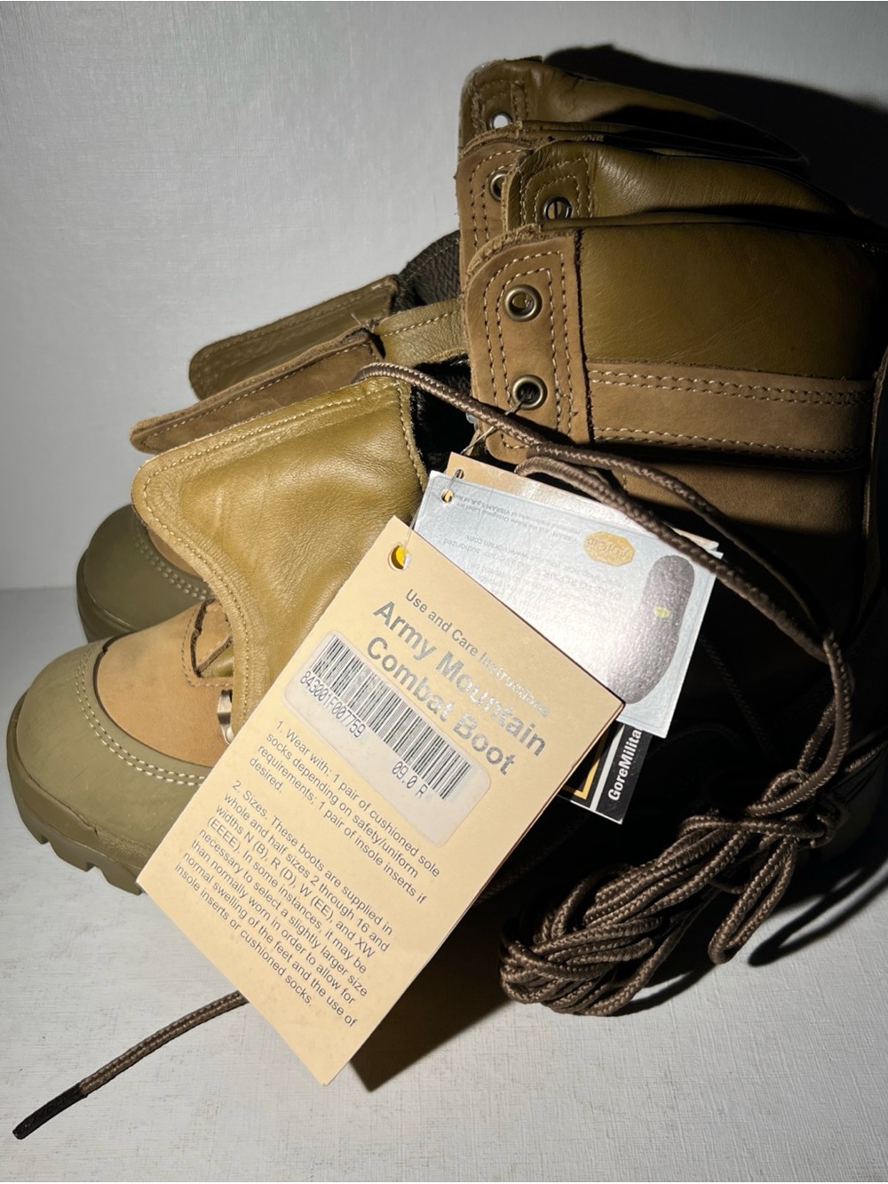 Belleville MCB 271 98 Gore-Tex Army Mountain Combat Boots Men’s 9R NWT USA